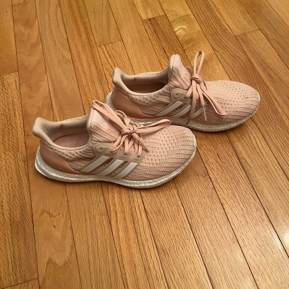 Women’s Pink/Dusty Rose Adidas UltraBoost Size 6